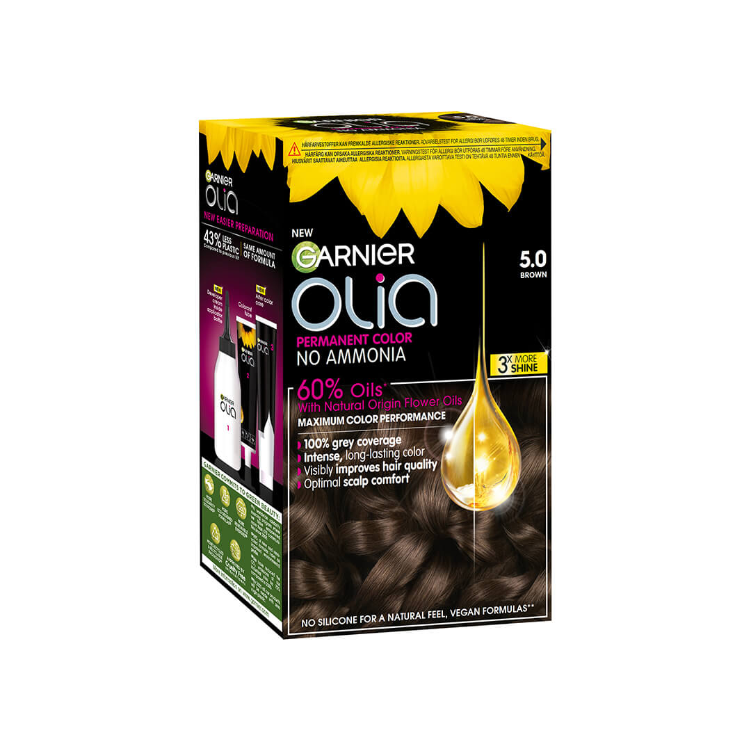 Garnier Olia Permanent Color 5.0 Brown