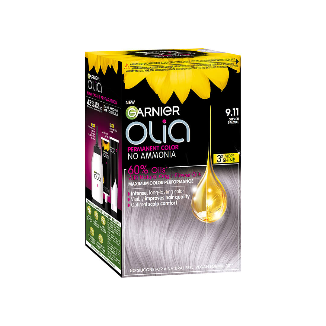 Garnier Olia Permanent Color 9.11 Silver Smoke