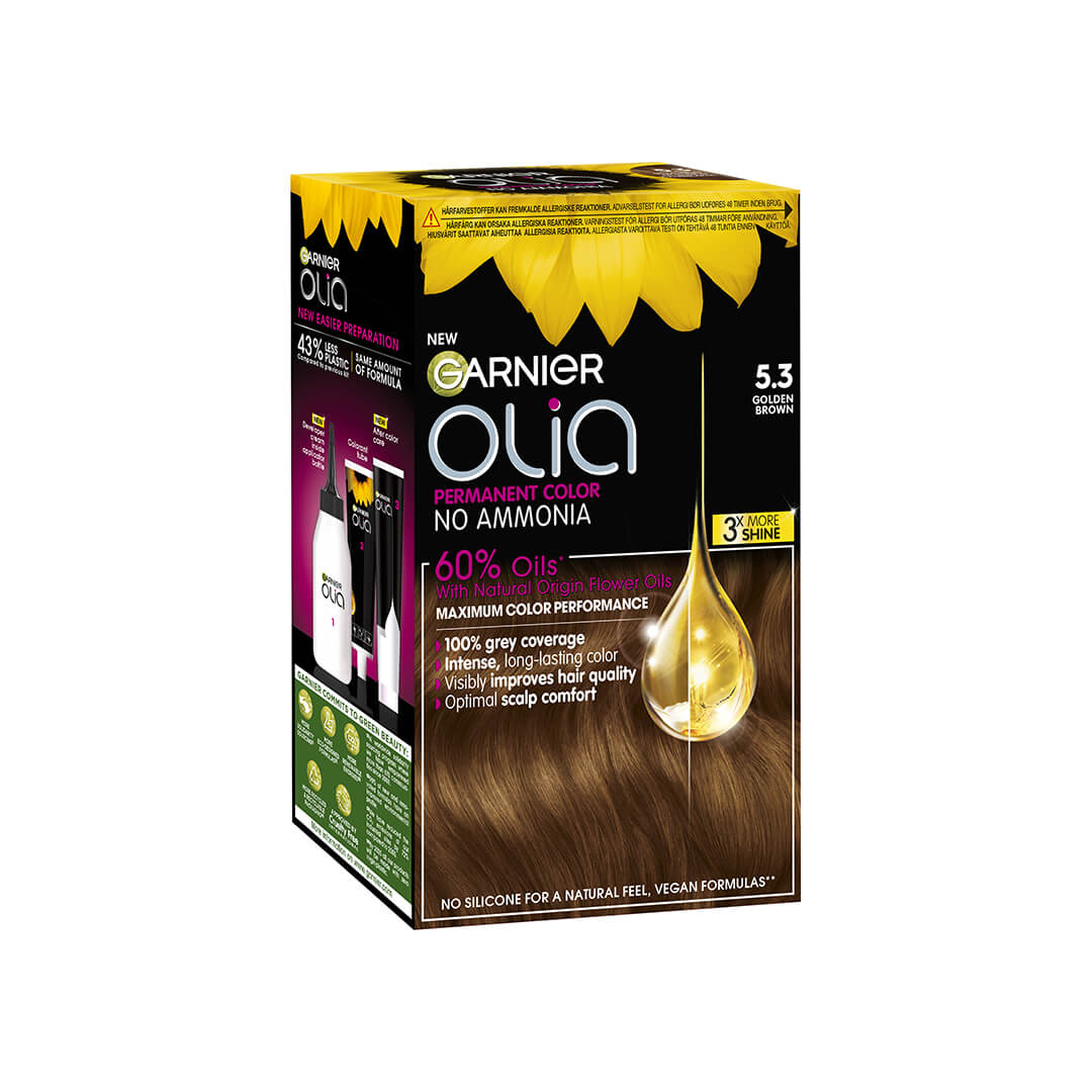 Garnier Olia Permanent Color 5.3 Golden Brown
