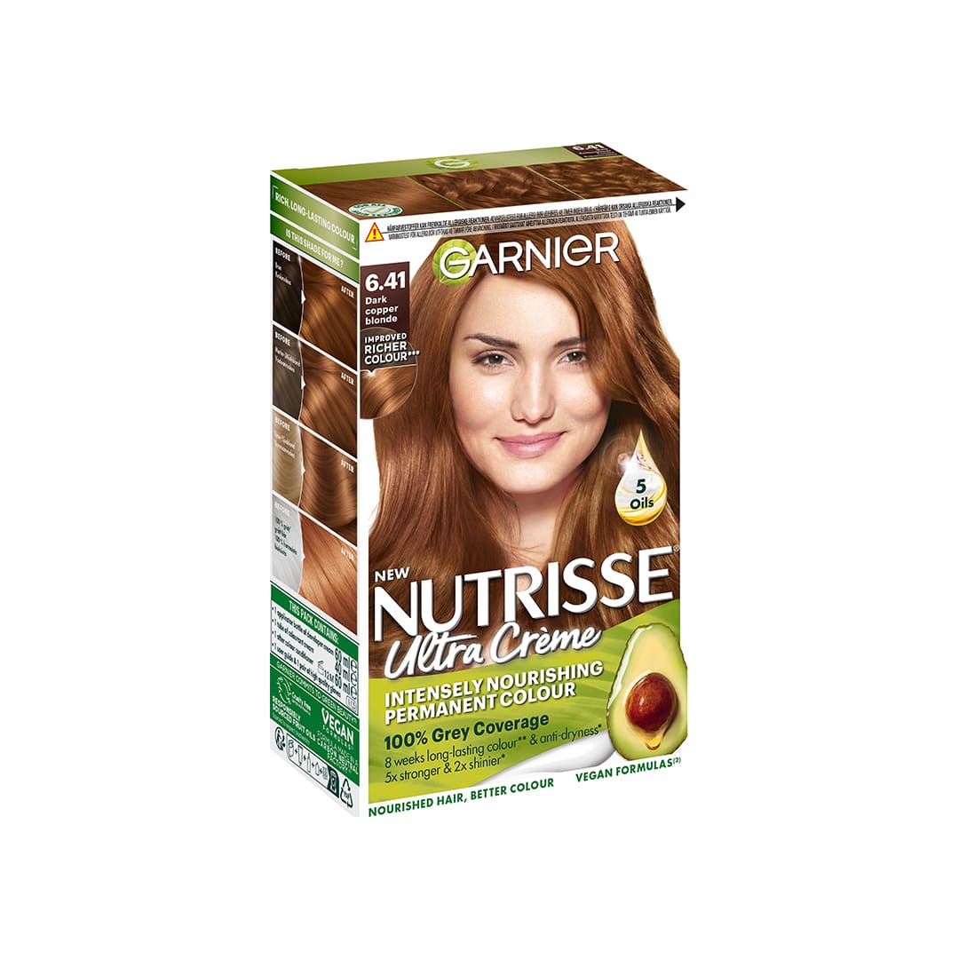Garnier Nutrisse Ultra Creme 6.41 Dark Copper Blonde