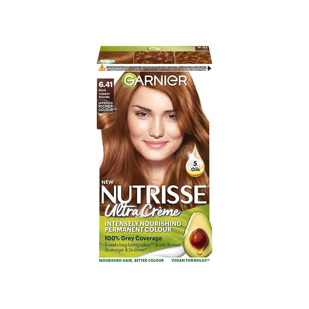 Garnier Nutrisse Ultra Creme 6.41 Dark Copper Blonde
