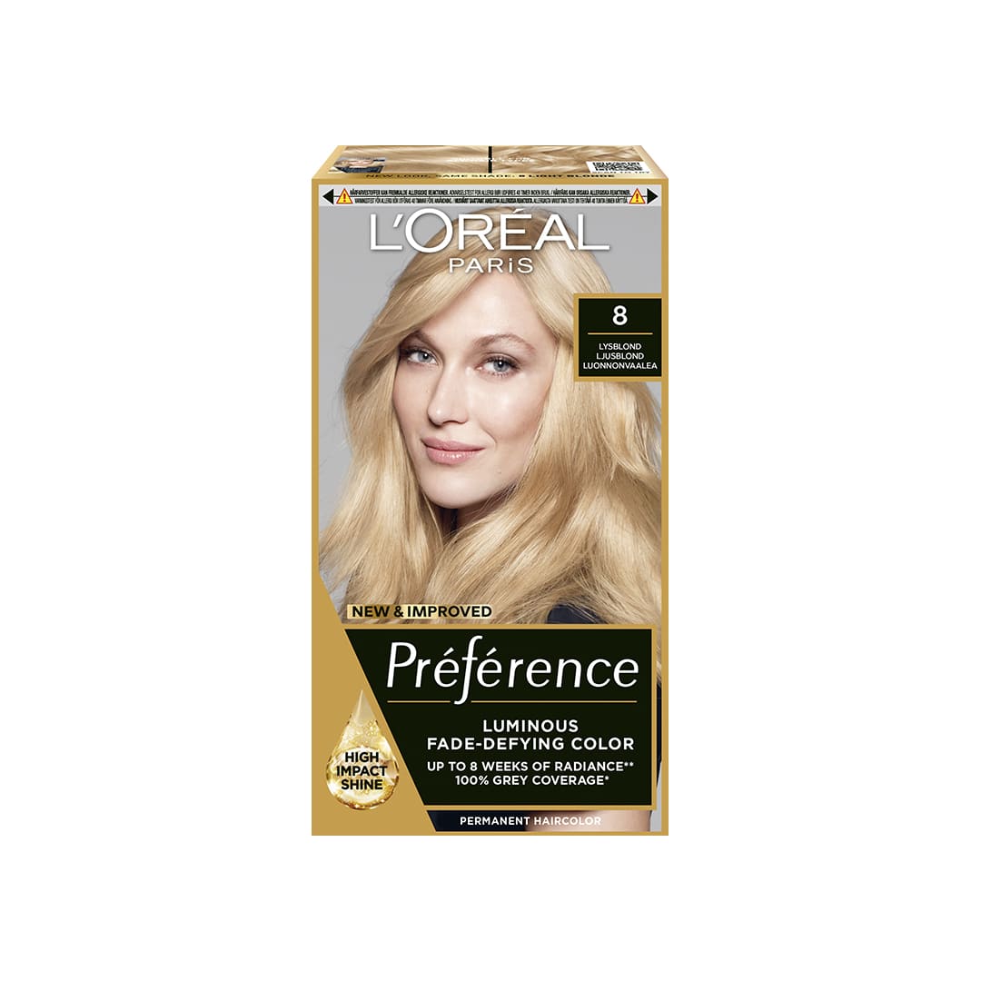 Loreal Paris Preference Hair Color 8 California