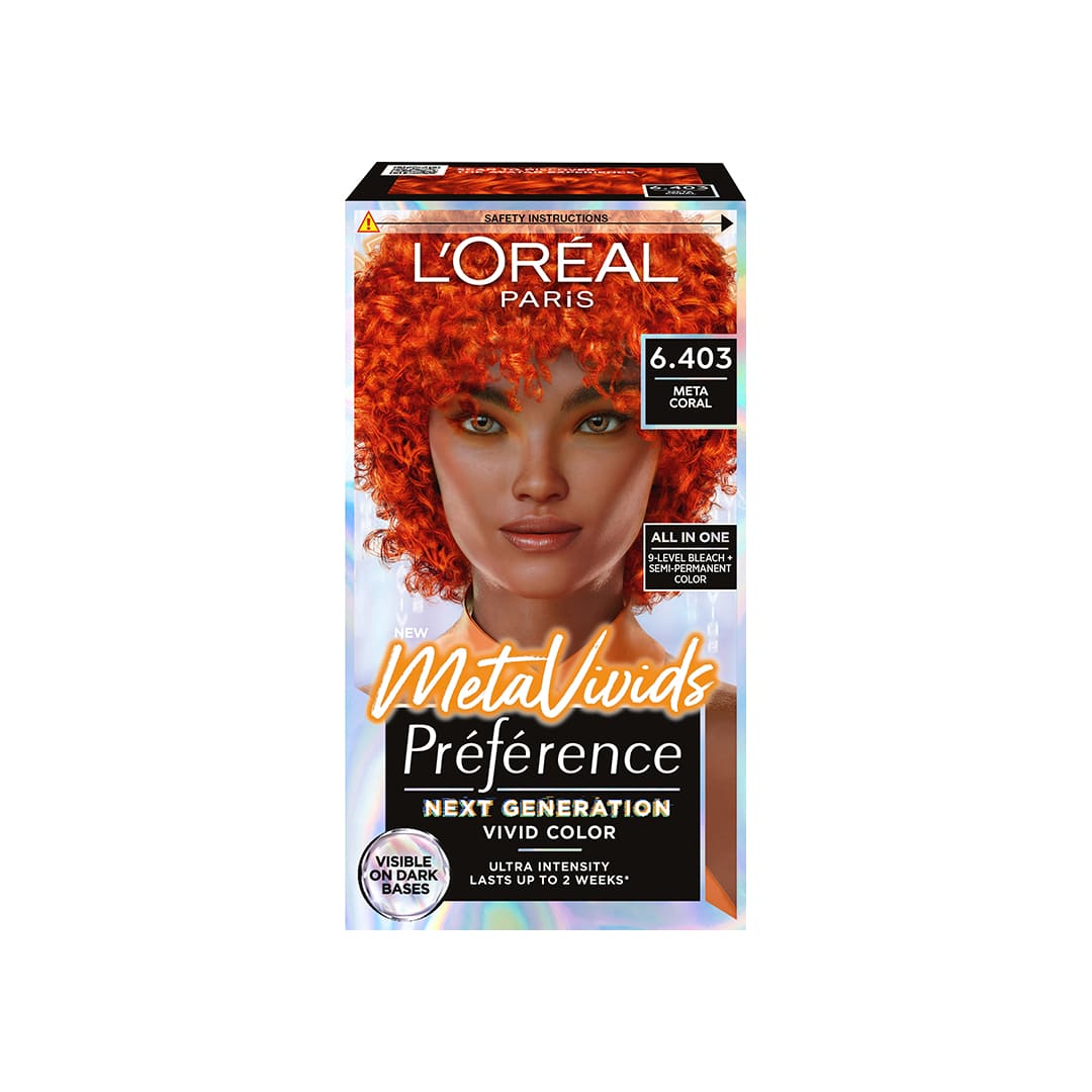 Loreal Paris Preference Meta Vivids 6403 Meta Coral