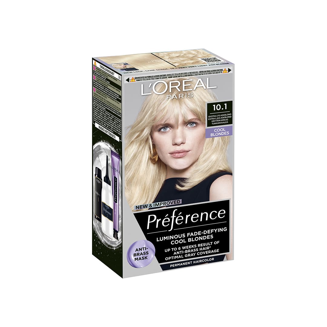 Loreal Paris Preference Cool Blondes Hair Color 10.1 Helsinki