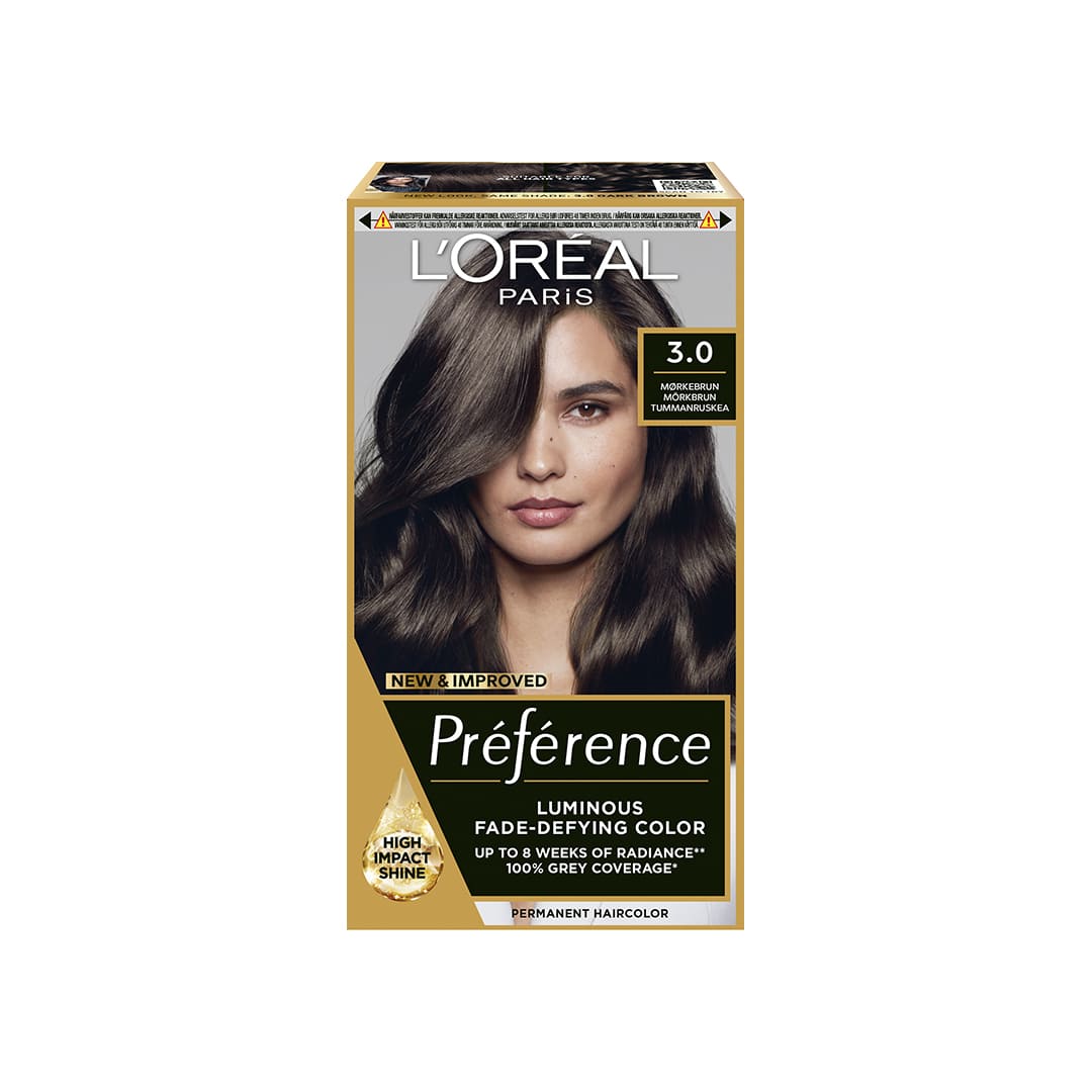 Loreal Paris Preference Hair Color 3 Brasilia