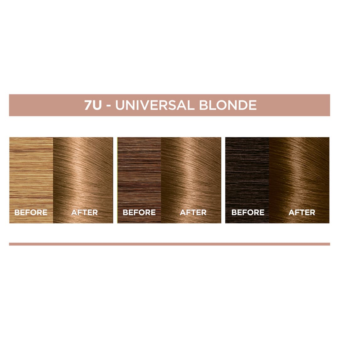 Loreal Paris Excellence Cream Universal Nudes 7U Nudes Blonde