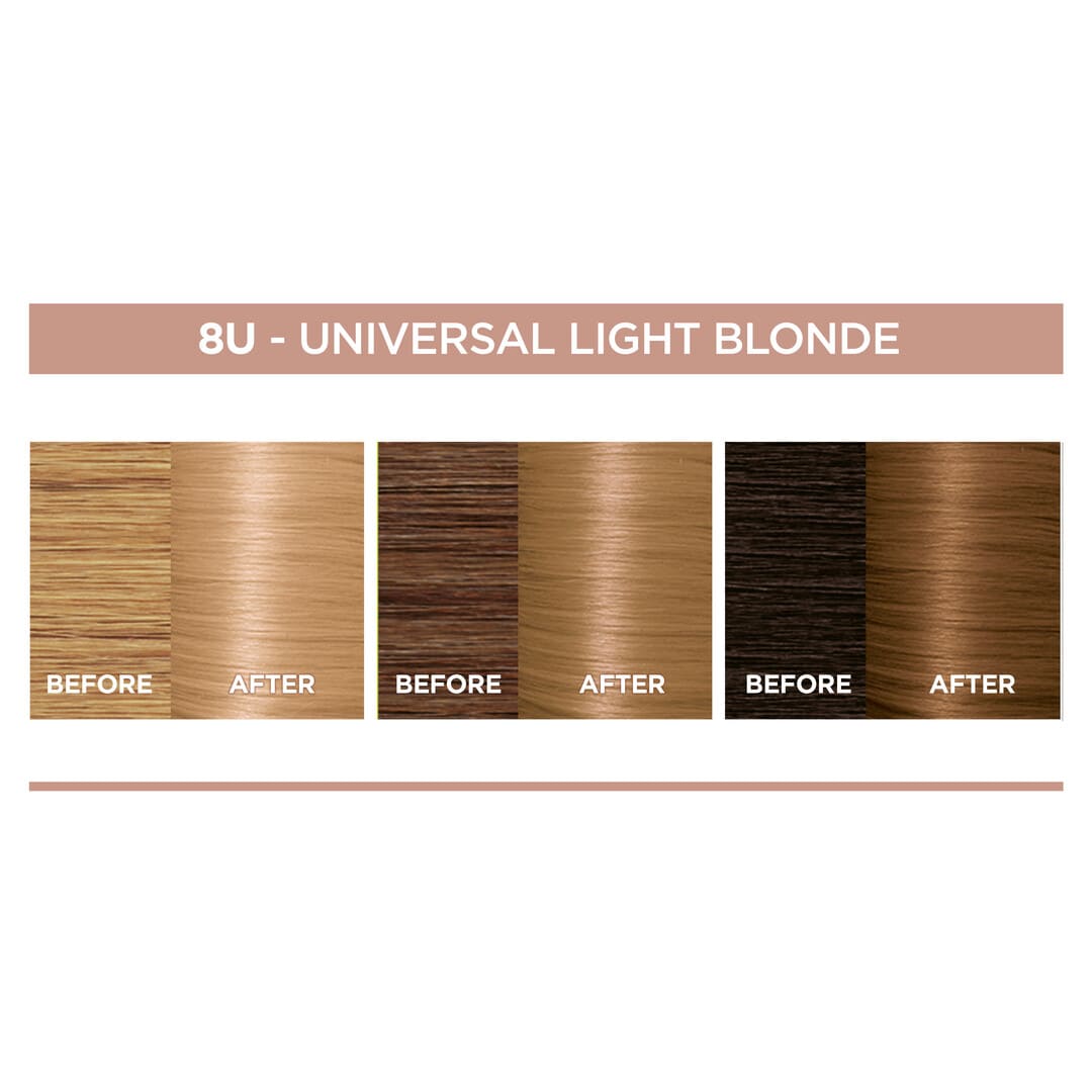 Loreal Paris Excellence Cream Universal Nudes 8U Nudes Light Blonde