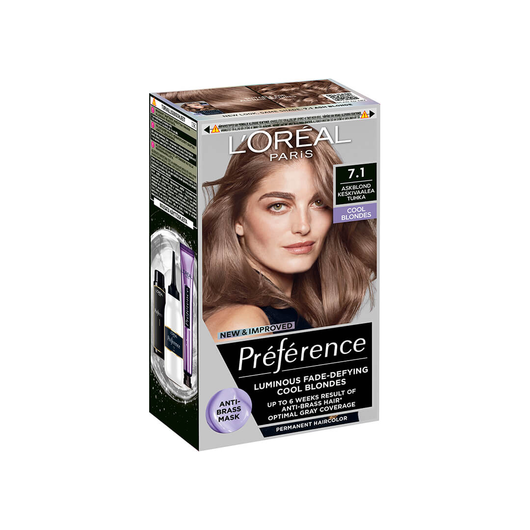 Loreal Paris Preference Cool Blondes Iceland 7.1