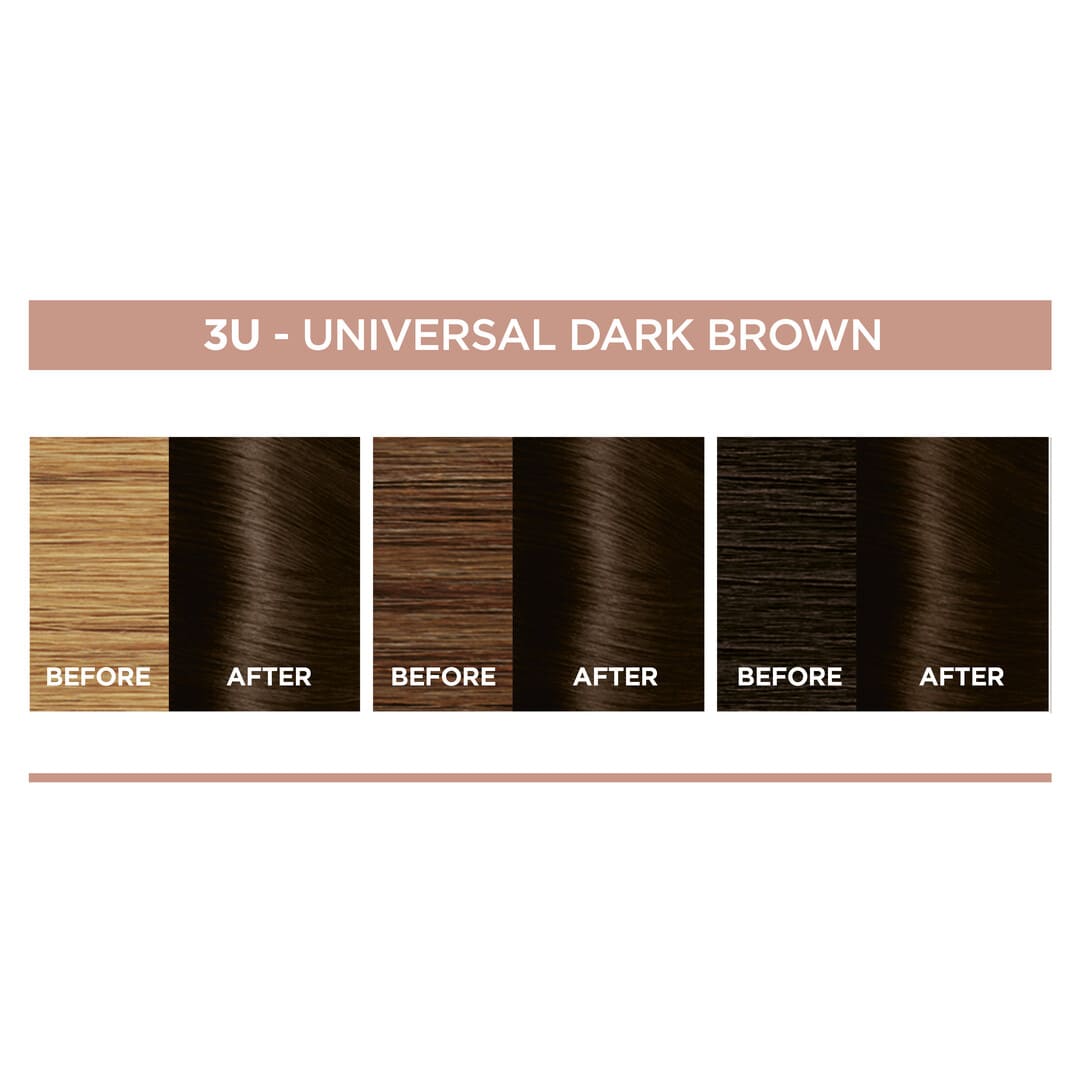 Loreal Paris Excellence Cream Universal Nudes 3U Dark Brown