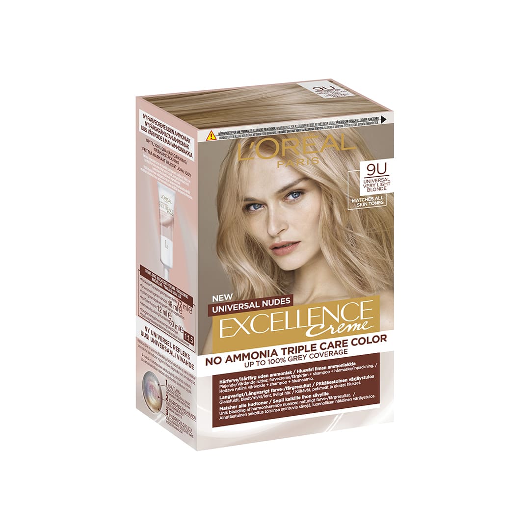 Loreal Paris Excellence Universal Nudes Very Light Blonde 9U