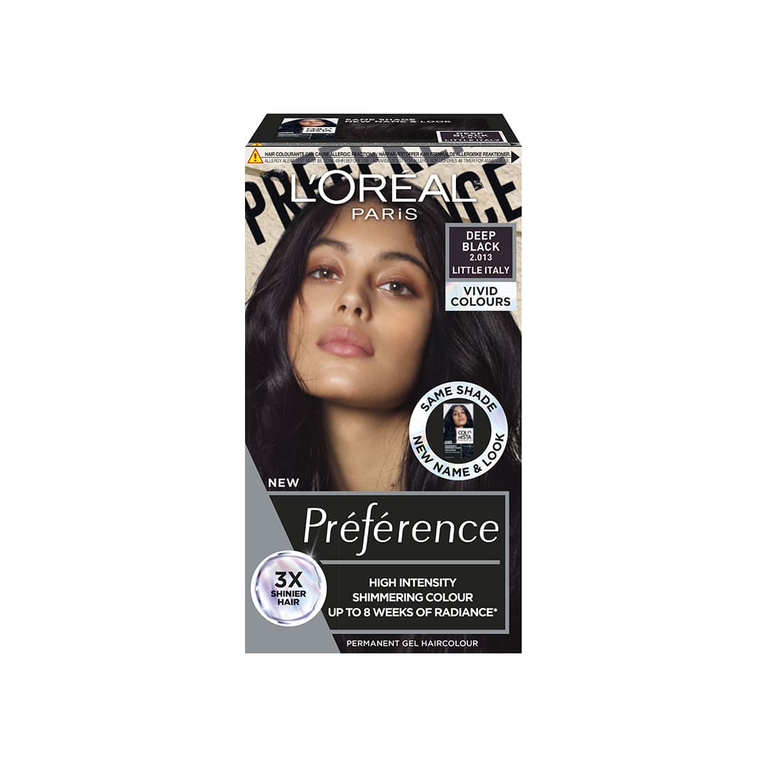 Loreal Paris Preference Vivid Colours Deep Black 2.013