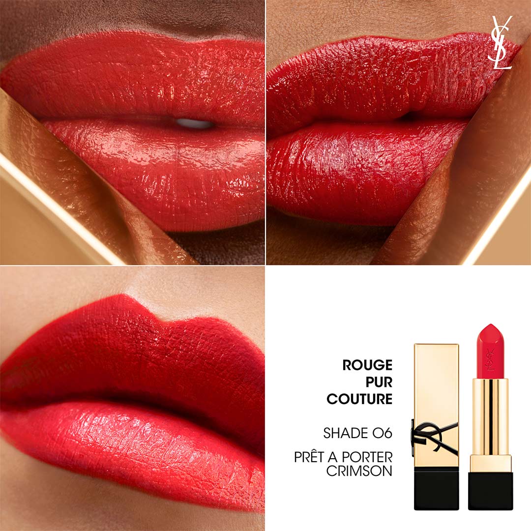 Yves Saint Laurent Rouge Pur Couture Pure Color In Care Satin Lipstick O6 Prêt À