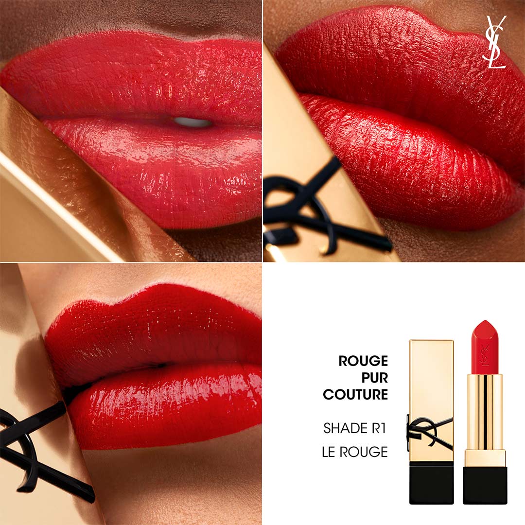 Yves Saint Laurent Rouge Pur Couture Pure Color In Care Satin Lipstick R1 Le Rou