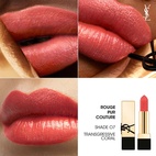 Yves Saint Laurent Rouge Pur Couture Pure Color In Care Satin Lipstick O7 Transg