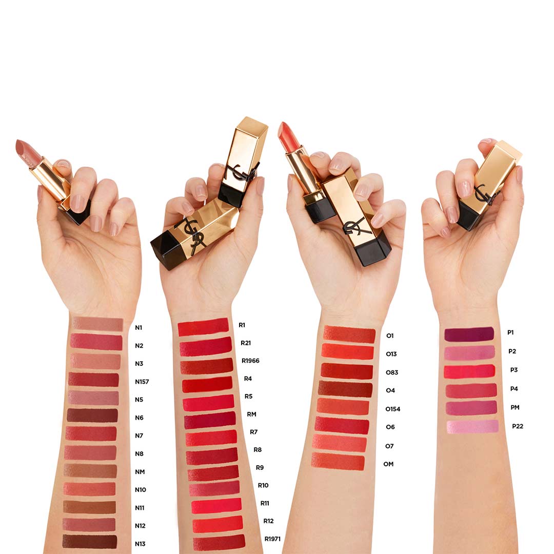 Yves Saint Laurent Rouge Pur Couture Pure Color In Care Satin Lipstick R8 Rouge