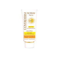 Coverderm Filteray Face Waterproof SPF 60 50 ml Tinted Soft Brown