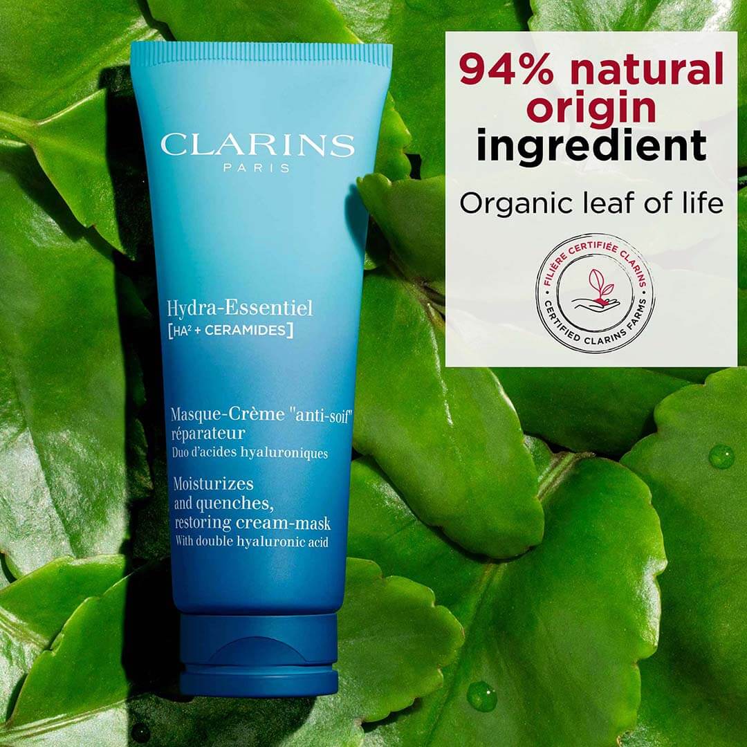 Clarins Hydra Essentiel Moisturizes And Quenches Restoring Cream Mask 75 ml