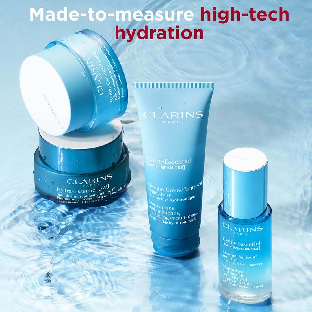 Clarins Hydra Essentiel Moisturizes And Quenches Restoring Cream Mask 75 ml