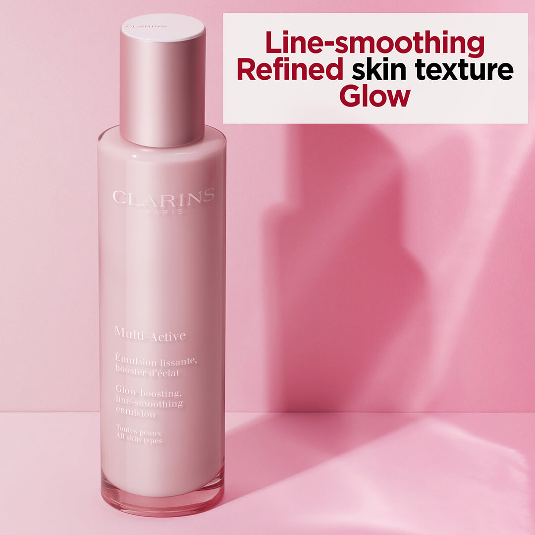 Clarins Multi Acive Glow Boosting Line Smoothing Emulsion 100 ml