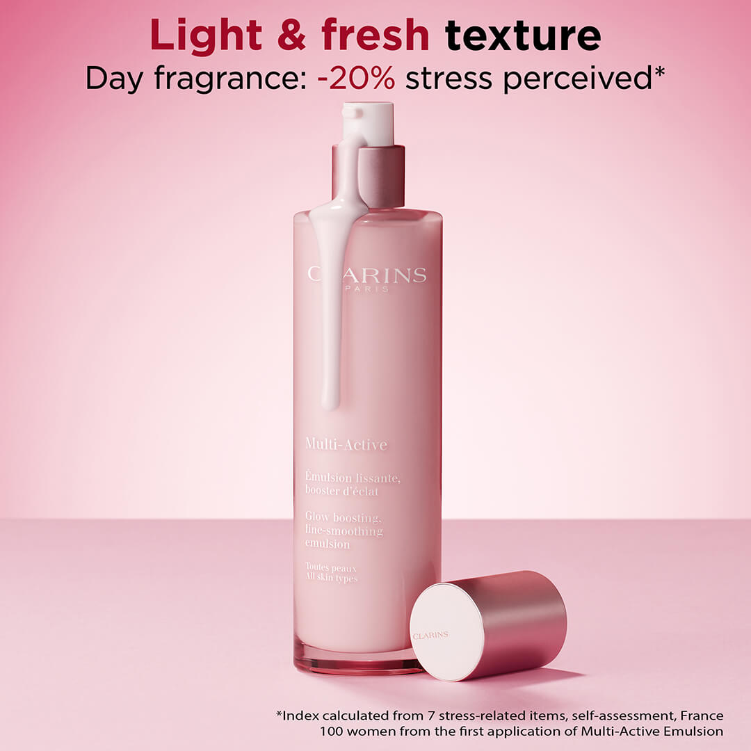 Clarins Multi Acive Glow Boosting Line Smoothing Emulsion 100 ml