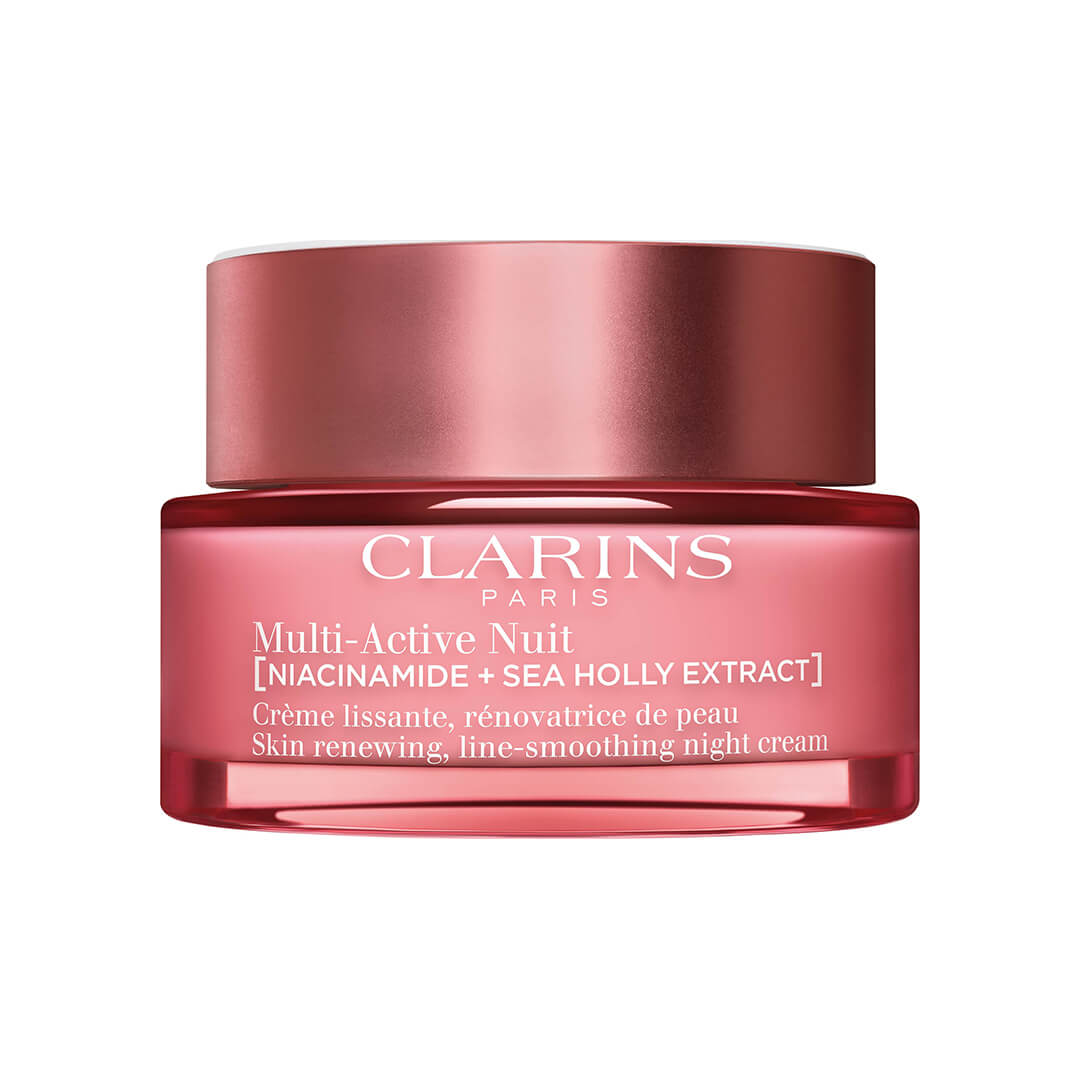 Clarins Multi Acive Skin Renewing Line Smoothing Night Cream All Skin Types 50 m