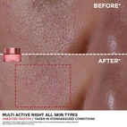 Clarins Multi Acive Skin Renewing Line Smoothing Night Cream All Skin Types 50 m