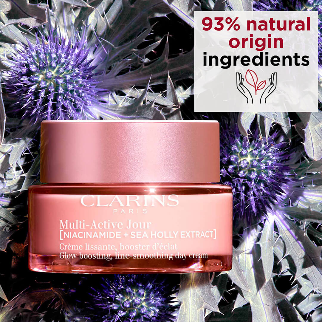 Clarins Multi Acive Glow Boosting Line Smoothing Day Cream Dry Skin 50 ml