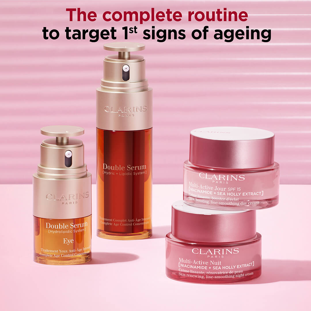 Clarins Multi Acive Glow Boosting Line Smoothing Day Cream Dry Skin 50 ml