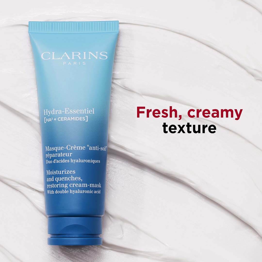 Clarins Hydra Essentiel Moisturizes And Quenches Restoring Cream Mask 75 ml