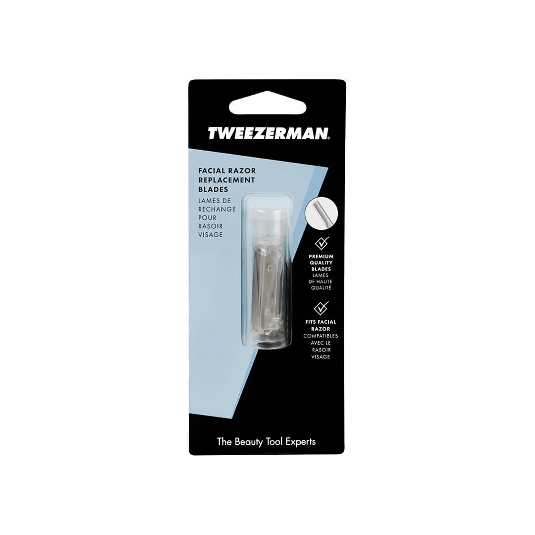 Tweezerman Facial Razor Replacement Blades Retail