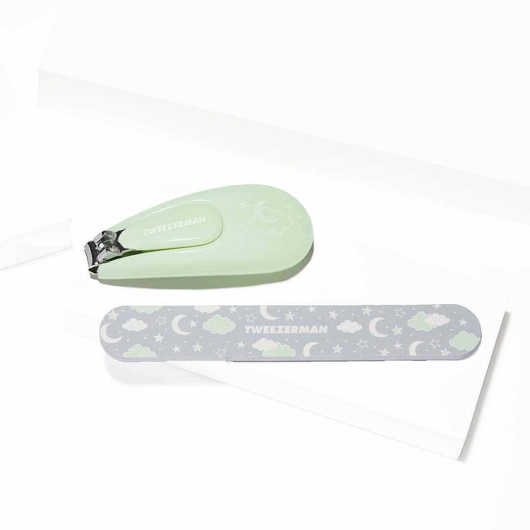 Tweezerman Baby Nail Clipper With File 2 pcs