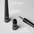 IsaDora The Glossy Eyeliner 42 Dark Brown 2.5 ml