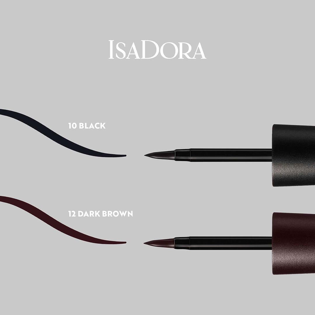 IsaDora The Colorful Eyeliner 10 Black 2.5 ml