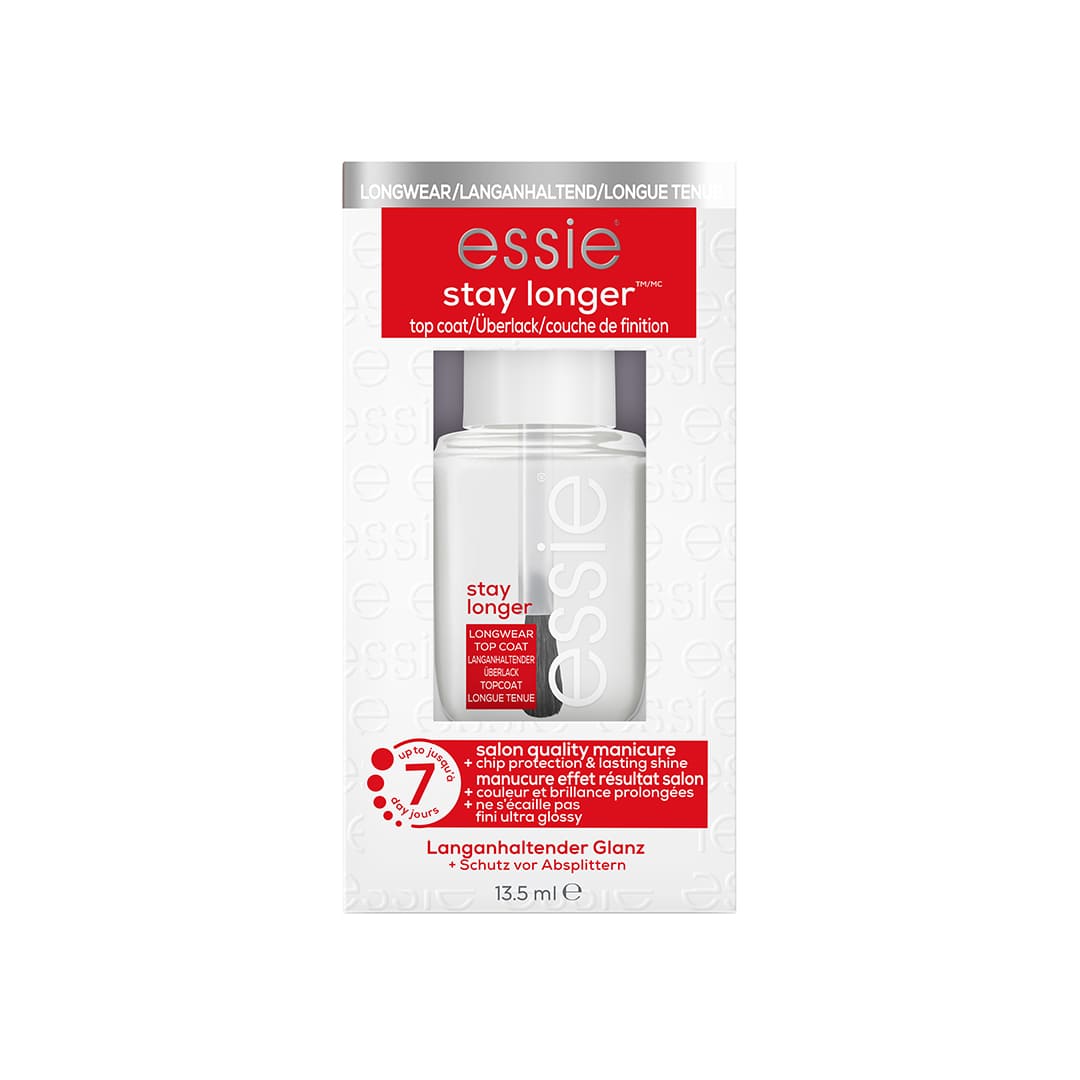 essie Nail Care Top Coat Stay Longer Longwear Topcoat 13.5 ml