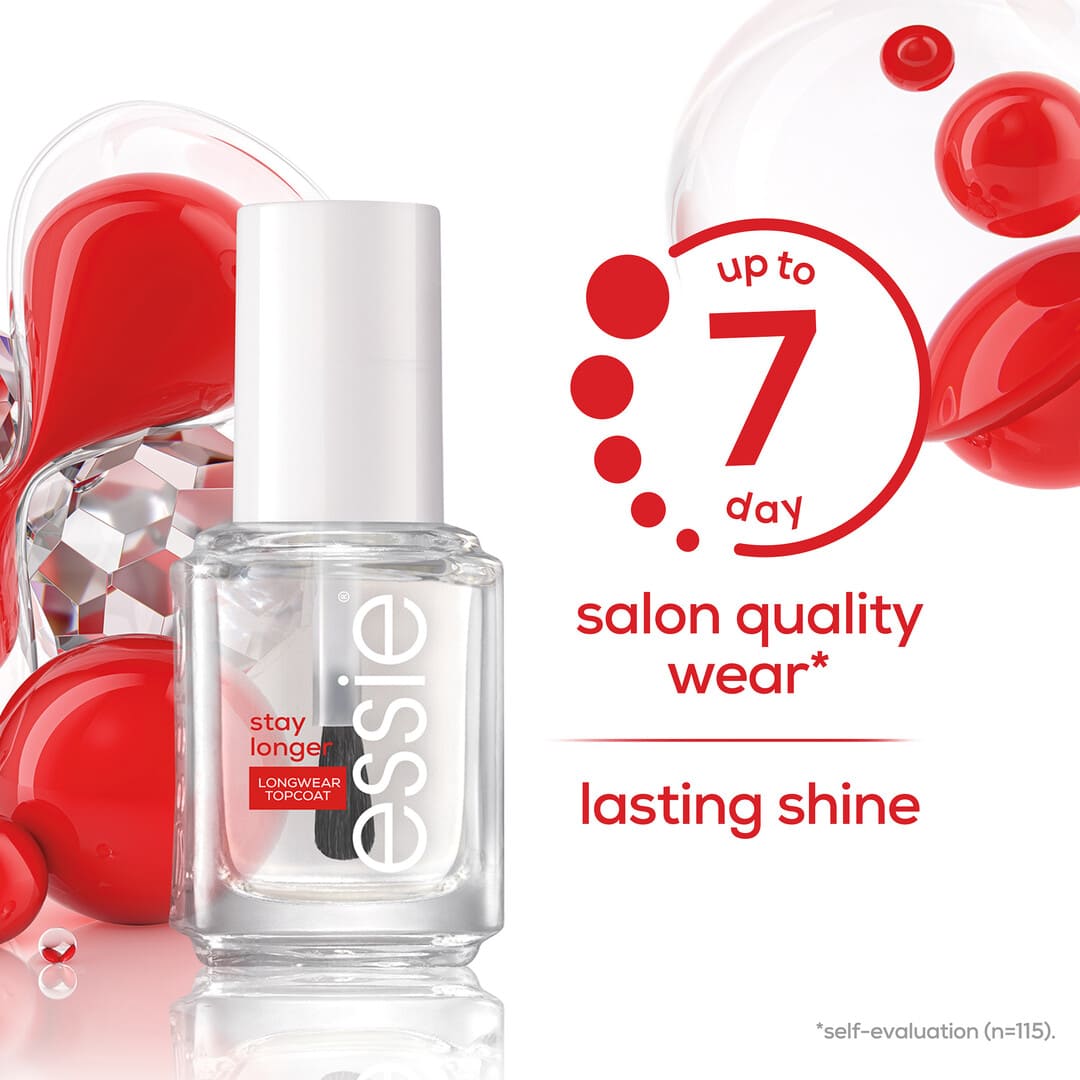 essie Nail Care Top Coat Stay Longer Longwear Topcoat 13.5 ml