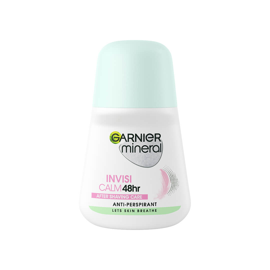 Garnier Mineral Invisible Calm After Shaving 48H Non Stop Deo Roll On 50 ml