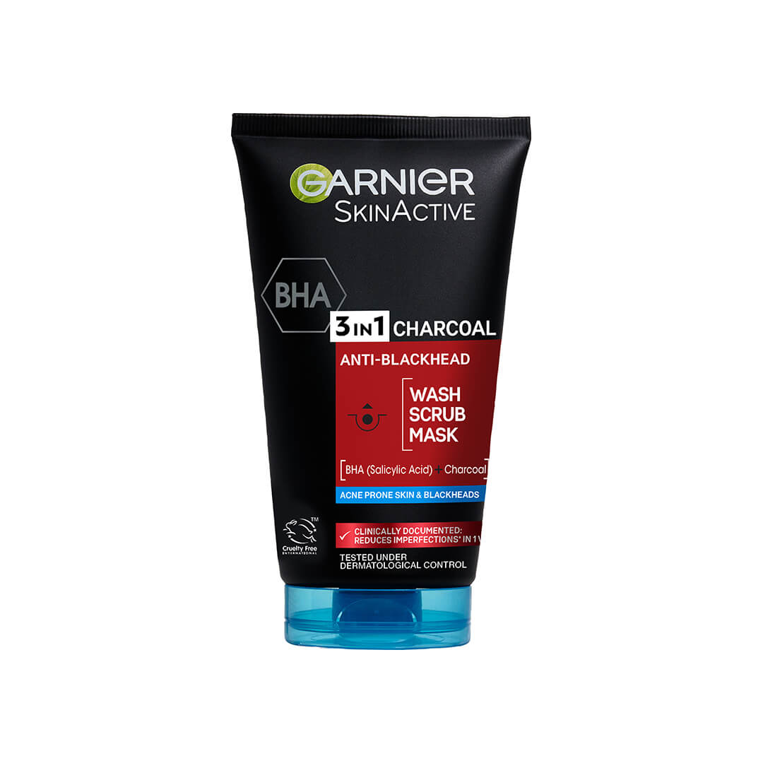 Garnier Skin Active Pure Active 3 In 1 Charcoal 150 ml