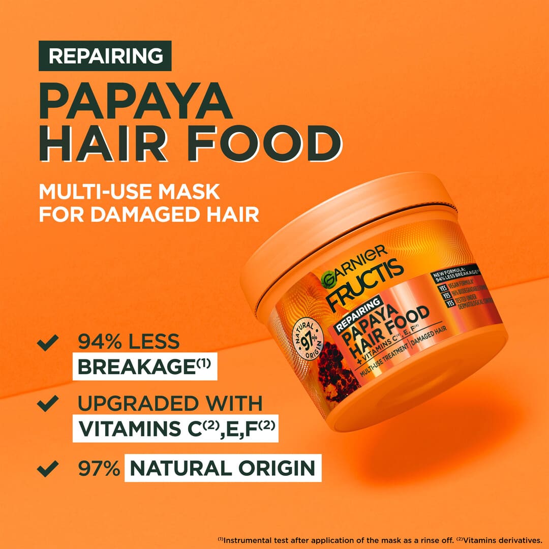 Garnier Fructis Hair Food Mask Papaya 400 ml