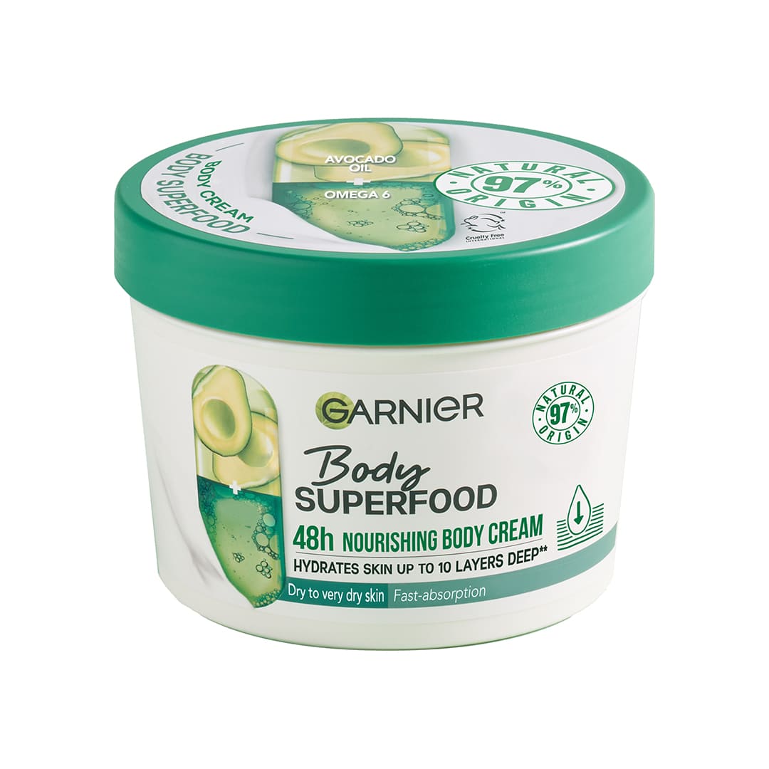 Garnier Body Superfood Avocado Nourshing Body Cream 380 ml