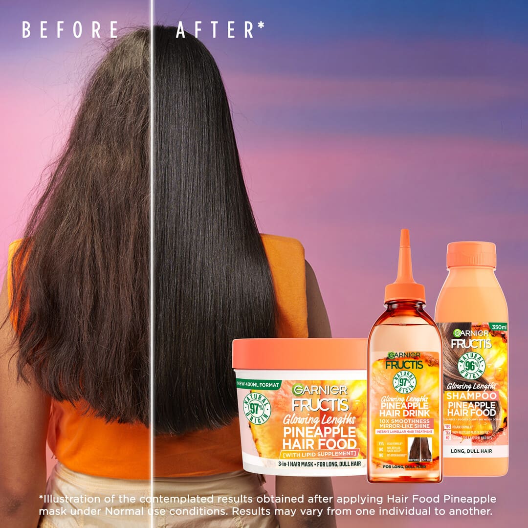 Garnier Fructis Hair Drink Lamellar Treatment Pineapple 200 ml