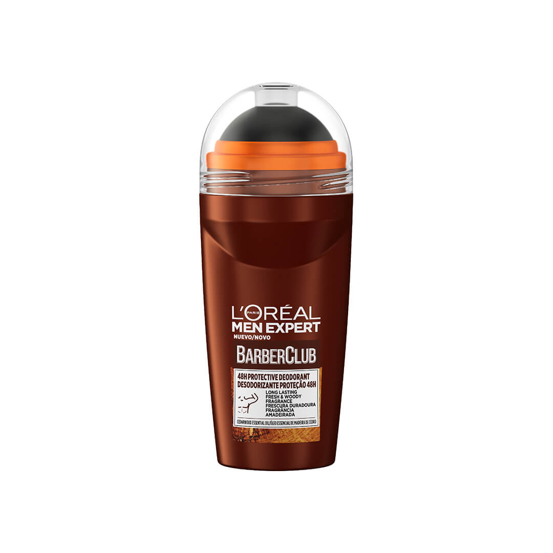 Loreal Men Expert Barber Club 48H Protective Deo Roll On 50 ml