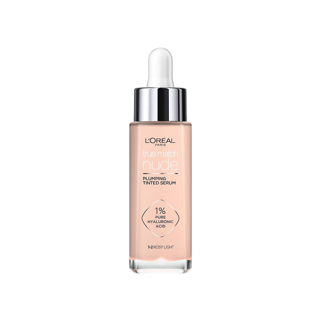 Loreal Paris True Match Nude Plumping Tinted Serum 1-2 Rosy Light 30 ml