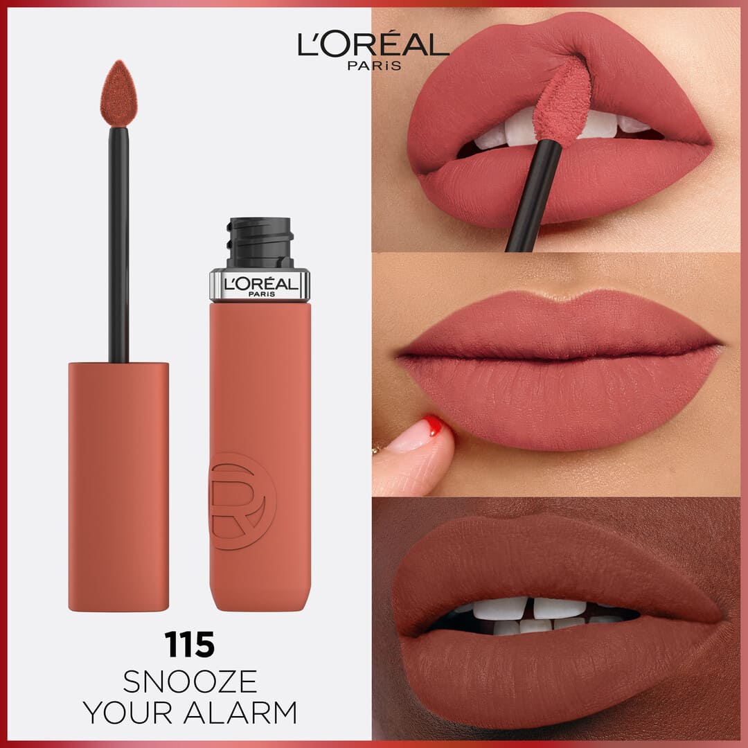 Loreal Paris Infaillible Matte Resistance Lipstick 115 Snooze Your Alarm 5 ml