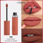 Loreal Paris Infaillible Matte Resistance Lipstick 115 Snooze Your Alarm 5 ml