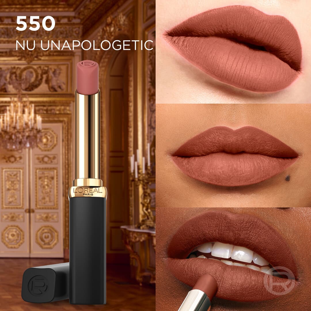 Loreal Paris Color Riche Intense Volume Matte Lipstick 550 Le Nude Unapologetic