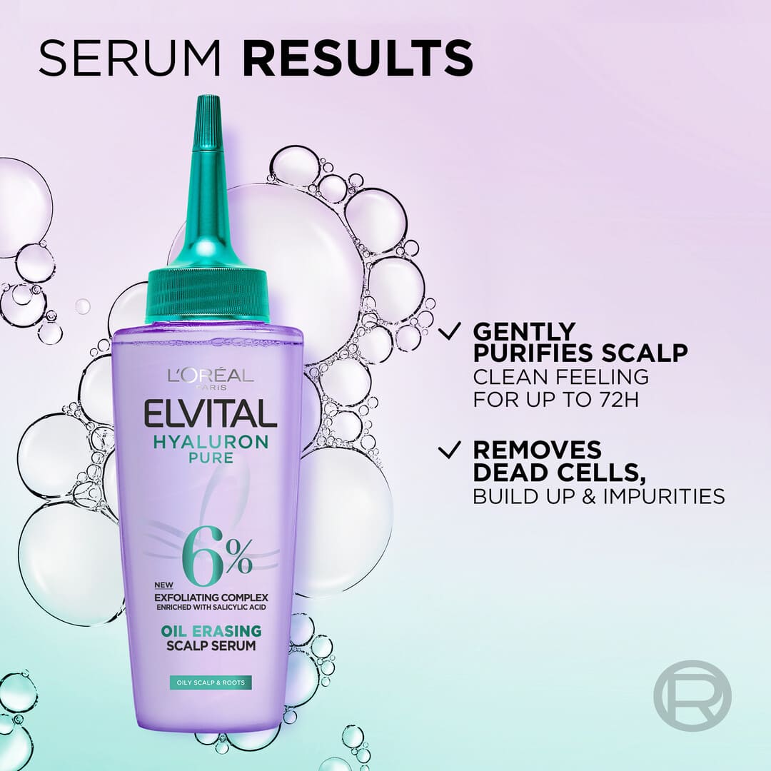 Loreal Paris Elvital Hyaluron Pure Oil Erasing Scalp Serum 102 ml