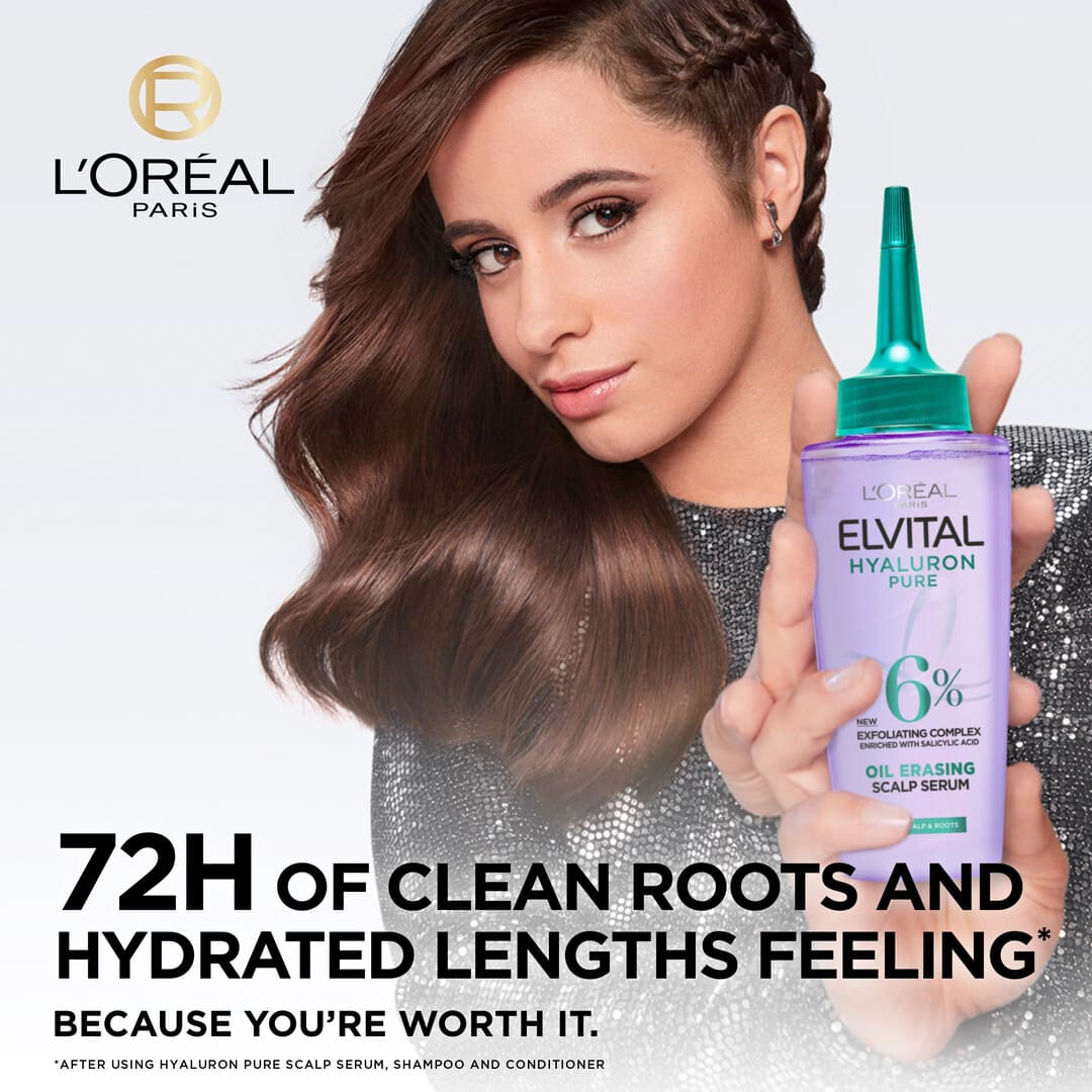 Loreal Paris Elvital Hyaluron Pure Oil Erasing Scalp Serum 102 ml