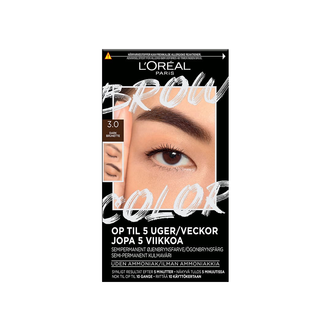 Loreal Paris Brow Color Kit 3.0 Dark Brunette 30 ml