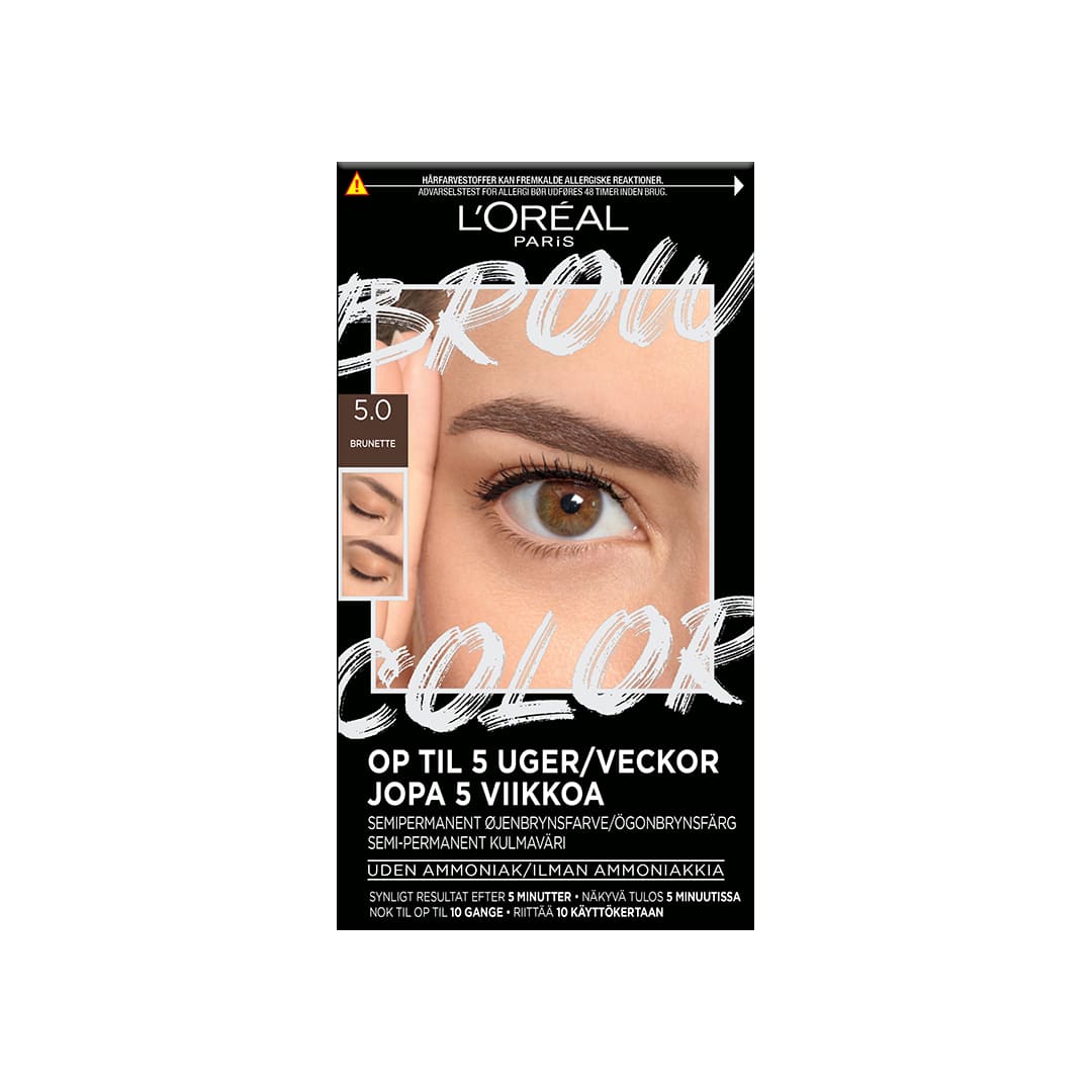 Loreal Paris Brow Color Kit 5.0 Brunette 30 ml