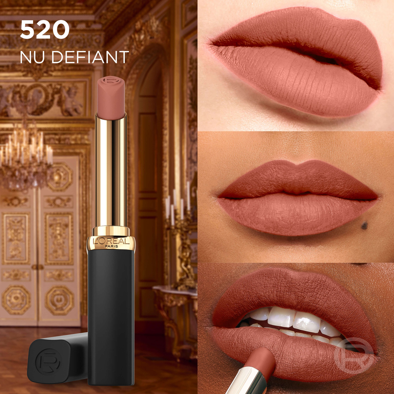 Loreal Paris Color Riche Intense Volume Matte Lipstick Nudes Of Worth 520 Le Nud